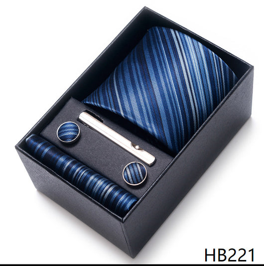 Corbata Jacquard Profesional Tejida en Trama para Negocios - Image 24