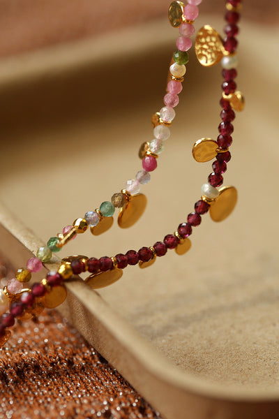 Pulsera de Piedra Natural Tejida a Mano para Mujer - Image 11
