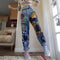 Pantalones Harem Estampado Caricatura para Mujer
