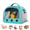 Bolsa de Transporte Dobrável para Pequenos Animais de Estimação - Gaiola Portátil para Pássaros e Roedores