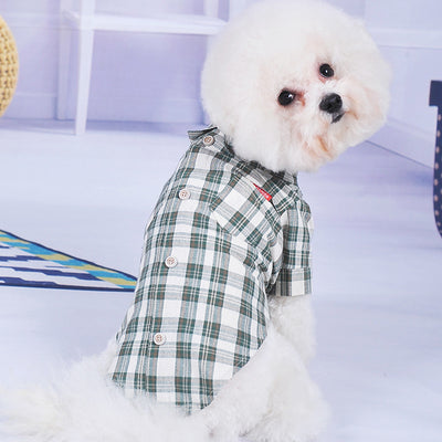 Camisa Ligera con Bolsillos Diagonales para Perros Pequeños - Image 4