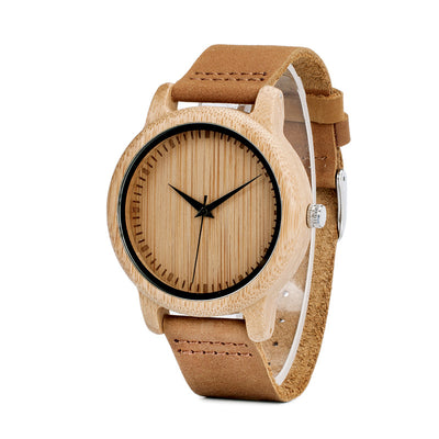 Reloj de Pareja en Bambú - Diseño Minimalista y Sostenible - Image 4