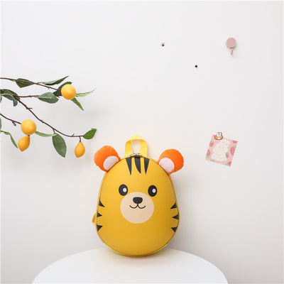 Mochila Escolar Infantil con Diseño de Animales Cartoon y Carcasa Resistente - Image 10