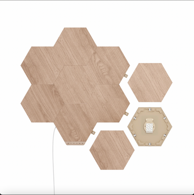 Panel Decorativo Hexagonal con Textura de Madera para Pared - Image 7