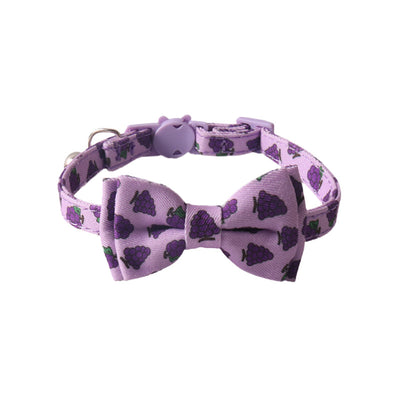 Collar Triangular para Mascota Serie Frutas Coloridas con Moño - Image 14