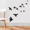 Vinilo Decorativo Gaviota Volando en Negro