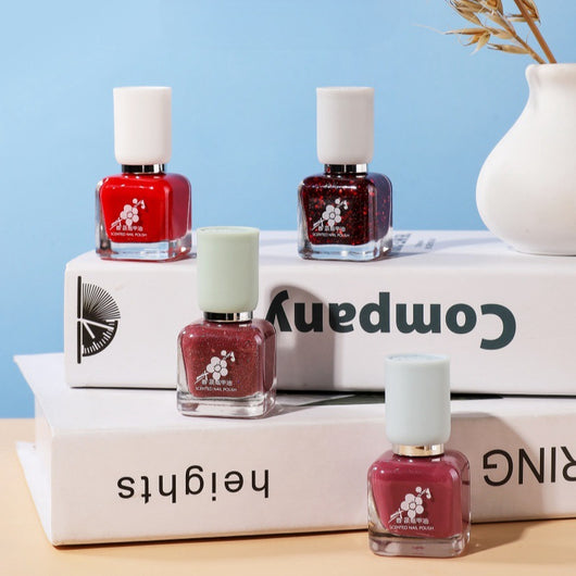 Esmalte de Uñas Blanco Secado Rápido a Base de Agua - Larga Duración sin Horno - Image 3