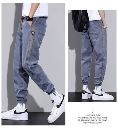 Jeans Hombre Primavera Corte Relajado Ajuste Cónico Stretch - Image 22