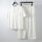 Pantalón Slim Coreano Hombre - Conjunto de 2 Piezas Algodón y Lino