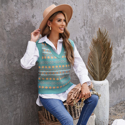 Chaleco Tejido Moderno para Mujer - Estilo Europeo - Image 6