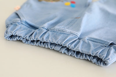 Conjunto de Dos Piezas: Suéter Infantil con Solapa y Mangas Largas - Image 6