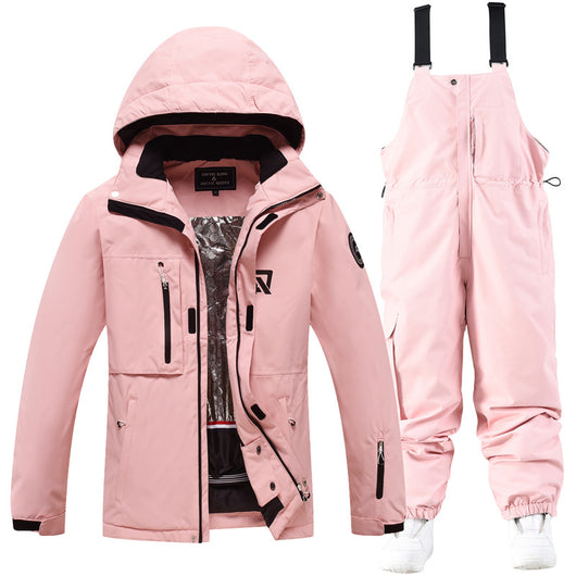 Traje de Esquí Doble Tabla para Hombre y Mujer - Abrigo Térmico Invernal - Image 6