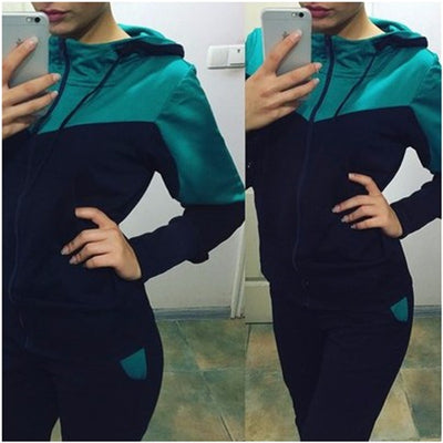Sudadera Deportiva con Capucha y Detalles de Costura Moderna - Image 3