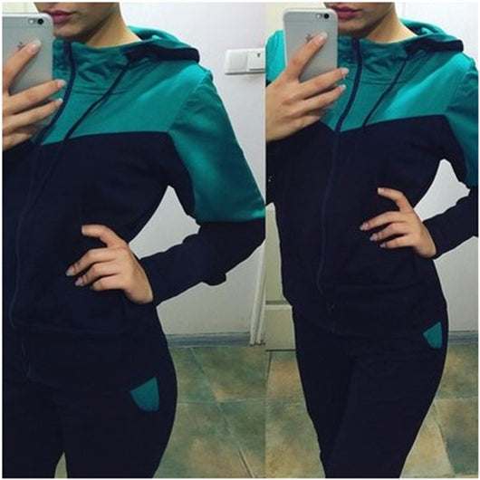 Sudadera Deportiva con Capucha y Detalles de Costura Moderna - Image 3