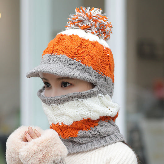 Gorro y Bufanda Térmica de Lana para Ciclismo - Protección Contra el Viento - Image 7