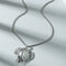 Collar de Tortuga Marina en Plata para Hombre