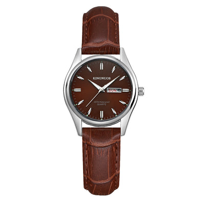 Reloj Dual Calendario para Hombre y Mujer Resistente al Agua Cuarzo Preciso - Image 45