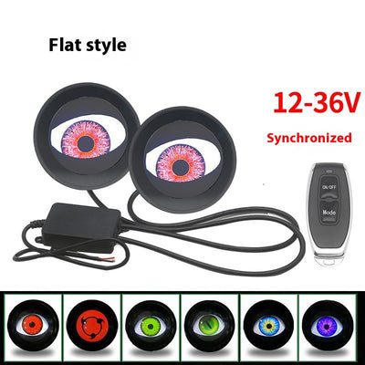 Faro LED Ojo de Demonio Hawkeye - Luz Multimodal para Auto y Moto - Image 8