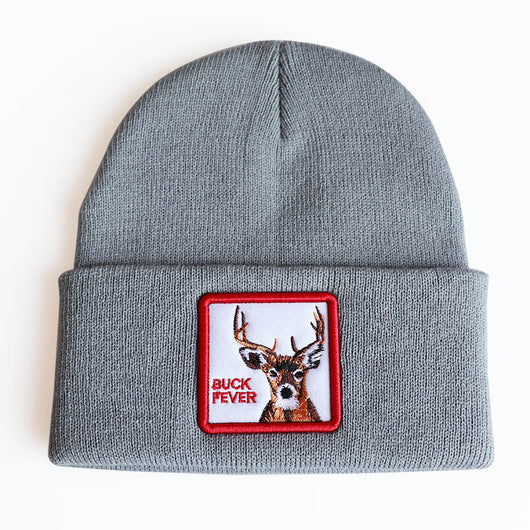 Gorro de Lana Tejido con Bordados de Animales para Invierno - Image 9