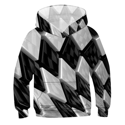 Sudadera Infantil con Impresión Digital 3D Vision - Image 2