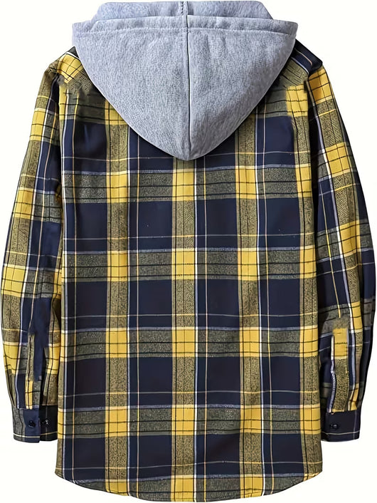Sudadera Hoodie Cuadros para Hombre - Manga Larga - Image 22