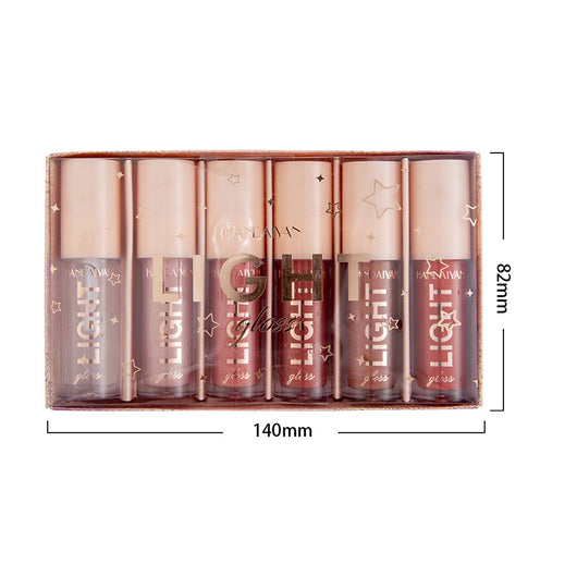 Set de 6 Brillos Labiales Espejo Water Gloss con Efecto Cristal - Image 10