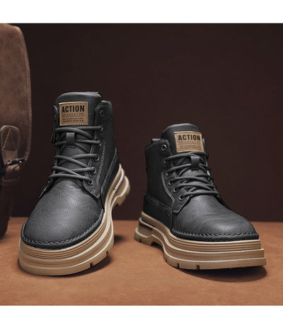 Bota de Trabajo British Style Alta para Hombre - Image 8