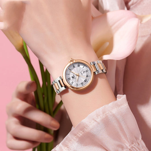 Reloj Mujer Calendario Luminoso Resistente al Agua con Cuarzo - Image 2