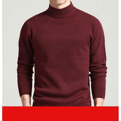 Suéter Coreano Slim Fit Cuello Medio Grueso para Jóvenes - Image 16