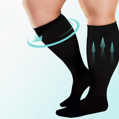 Calcetines de Compresión Estampados Personalidad Masculina y Femenina