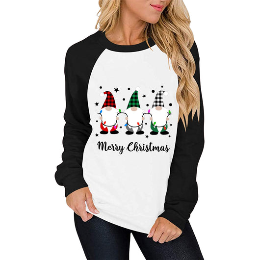 Suéter Raglan Casual para Mujer con Estampado y Combinación de Colores - Image 25