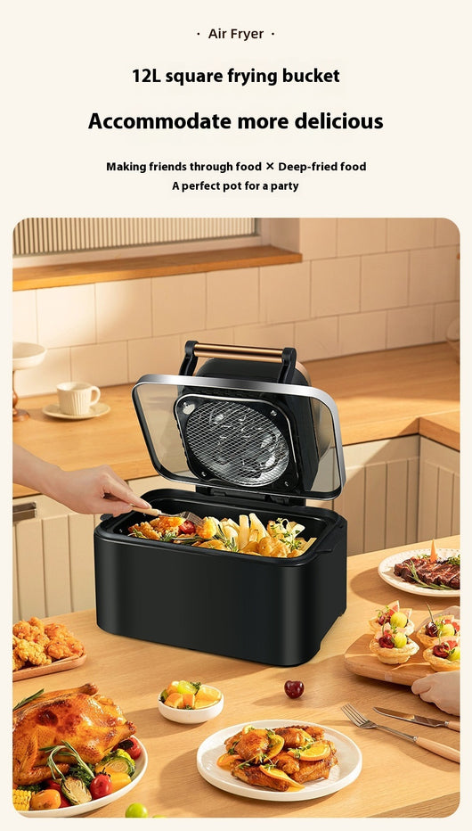 Horno Freidora de Aire Inteligente con Función Flip - Image 17