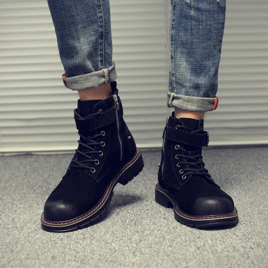 Botas de Cuero para Hombre - Botines de Trabajo Premium - Image 8