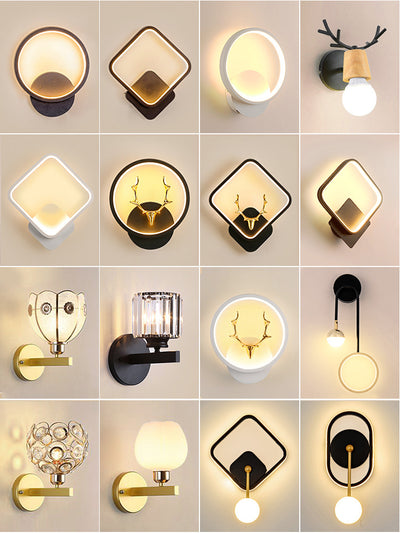 Lámpara de Pared LED Minimalista Moderna para Dormitorio - Image 14
