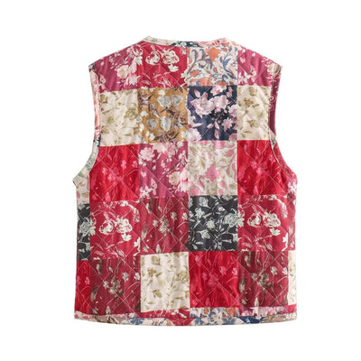 Chaleco Suelto Estampado para Mujer - Image 2