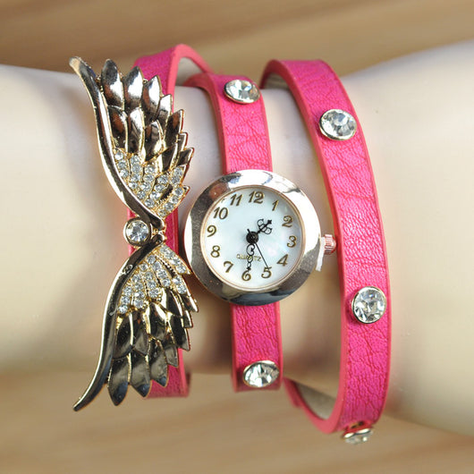 Reloj Pulsera Estilo Harajuku con Alas Retro Inspiración Coreana - Image 6