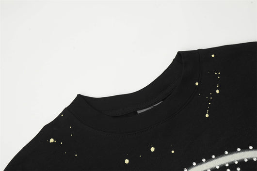 Camiseta Estampada Cielo Estrellado de Manga Corta para Hombre - Image 7