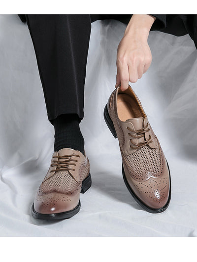 Zapatos de Cuero Transpirables para Hombre - Estilo Formal Ejecutivo - Image 10