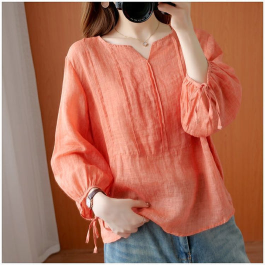 Blusa Holgada para Mujer - Tallas Grandes Otoño Verano - Image 3