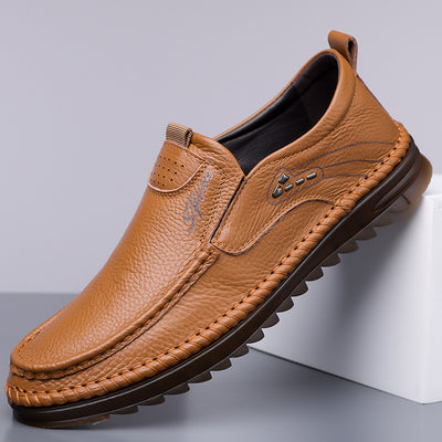 Zapatos de Manejo en Cuero Vacuno Premium - Primera Capa