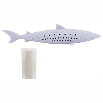 Juguete Interactivo de Silicona para Gatos - Forma de Pez con Hierba Gatera y Limpiador de Dientes - Image 3