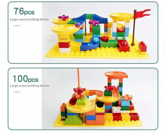 Mesa de Construcción con Bloques Gigantes para Niños - Image 17