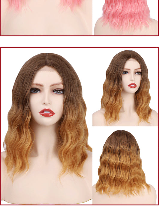 Peluca Frontal de Encaje Europeo y Americano para Mujer - Image 10