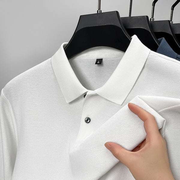 Camisa Polo Ejecutiva Manga Larga con Solapa - Image 7
