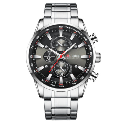 Reloj de Pulsera Hombre Cuarzo Resistente al Agua Seis Esferas - Image 5