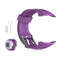 Garmin Forerunner10 Forerununner15 Silicone Watch Band Morado Men's