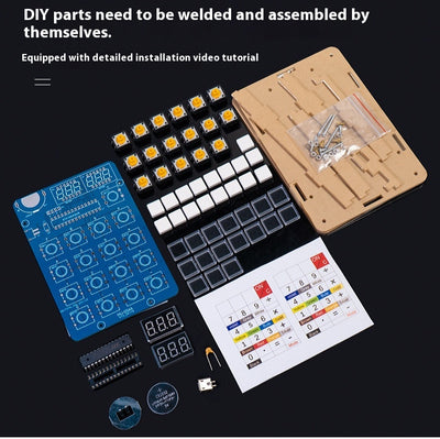 Kit DIY Calculadora con Microcontrolador de Chip Único y Pantalla Digital - Image 23