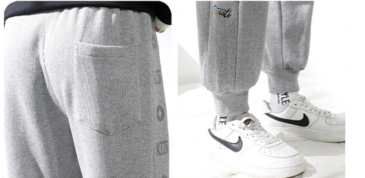 Pantalones Deportivos Niño Primavera Colores Lisos - Image 12