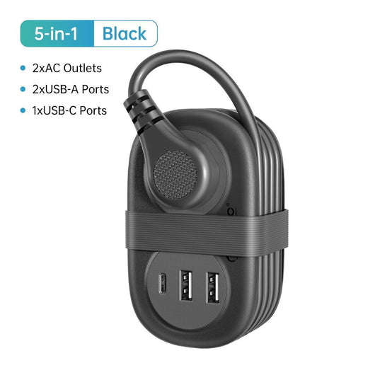 Regleta de Viaje Internacional con Puertos USB - Estándares Americano y Europeo - Image 4