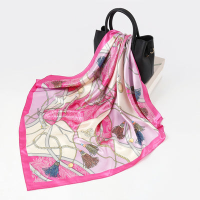 Pañuelo Elegante de Azafata - Accesorio Profesional Decorado - Image 26
